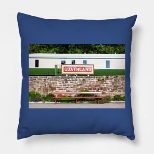 Goathland Railway Station, Yorkshire, UK Pillow