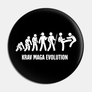 Krav Maga Martial Arts Evolution Pin