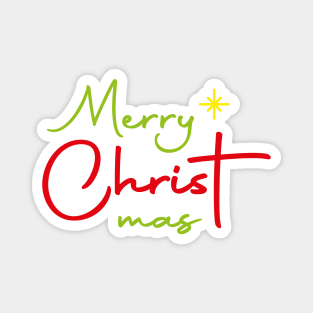 Merry CHRISTmas Magnet