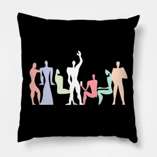 Le Corbusier Modulor Pastel Party Pillow