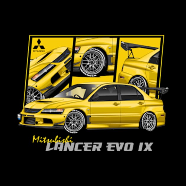 Mitsubishi Lancer Evolution EVO 9, JDM by T-JD