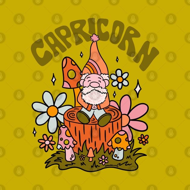 Capricorn Gnome by Doodle by Meg