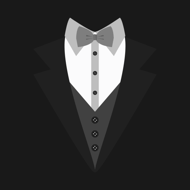 Fake Tuxedo: Funny Suit Top by Caregiverology