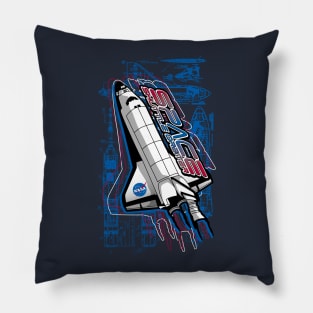 Space Shuttle Orbiter Schematic Pillow