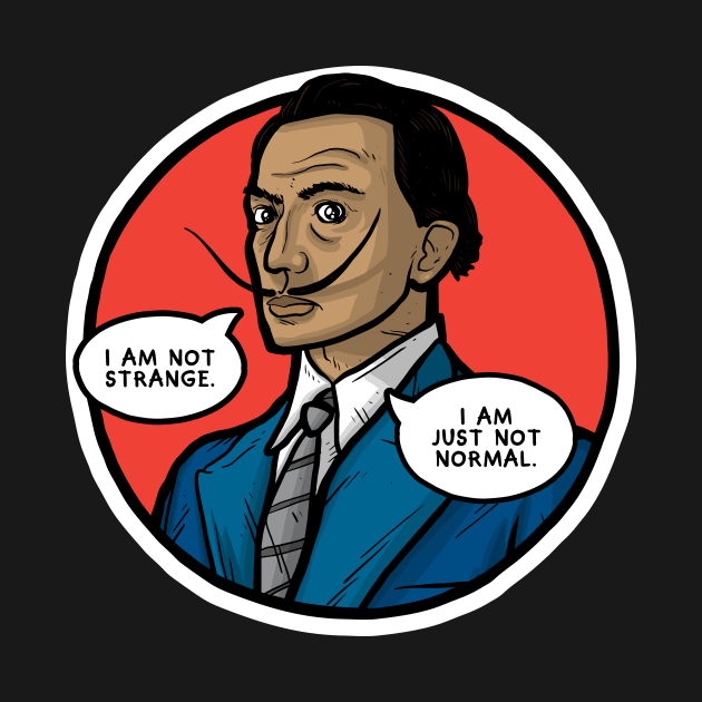 Salvador Dali by Baddest Shirt Co.