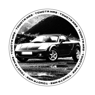 TOYOTA MR2 MK3 Black 'N White 4 T-Shirt