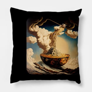 Ramen - Experience the noodly rapture (no text) Pillow