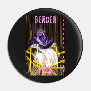 Gender fear Pin