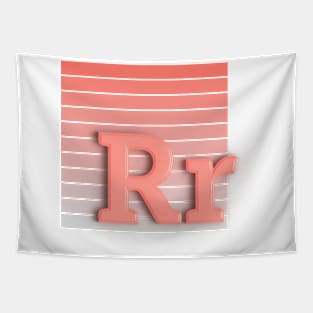 R - letter Tapestry