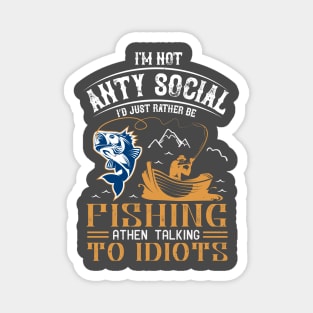 Fishing Antisocial Magnet