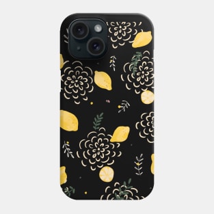 Black lemons Phone Case