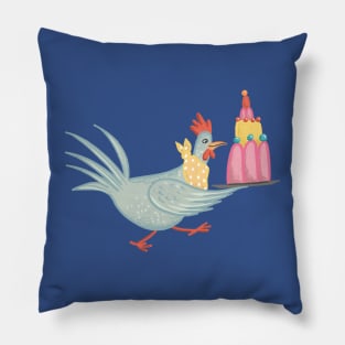 Chicken with Cake Pillow