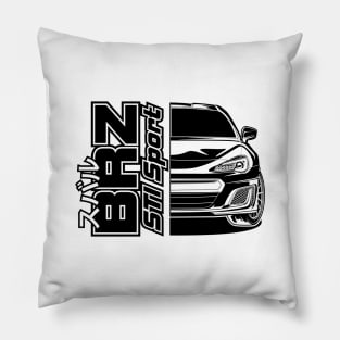 BRZ STI (Black Print) Pillow