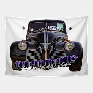 1940 Pontiac Deluxe Six Series 26 4-door Sedan Tapestry