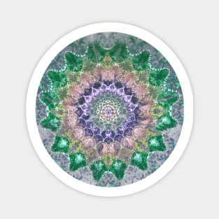 Mandala Tie Die Earth color hippie boho grateful dead head phish mother's day Magnet