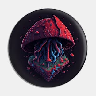 Mushroom Pin