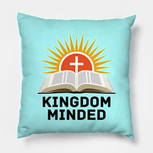 Kingdom Minded | Christian Pillow