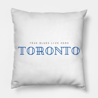 True Blues Live Here Pillow