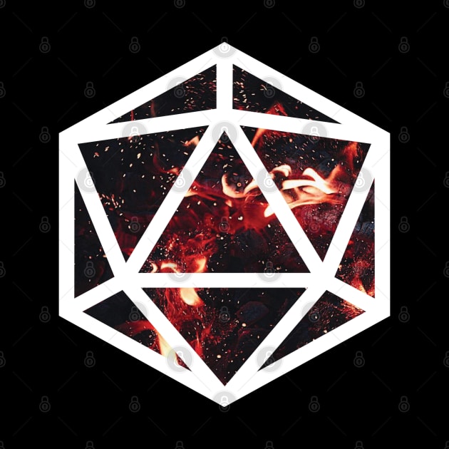 D20 Decal Badge - Sorcerer's Talent by aaallsmiles