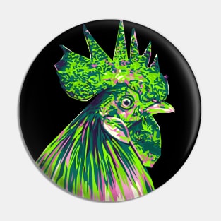 Rooster Pin