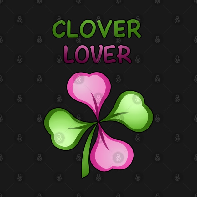 Clover Lover (with black border) by Sierra_42