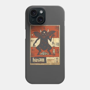 HAXAN : Witchcraft Through The Ages (1922) Phone Case