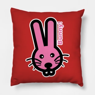 Bunny Pink Pillow