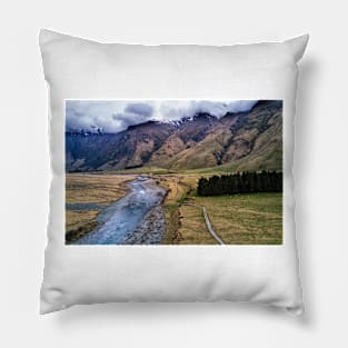 Above Matukituki River Pillow