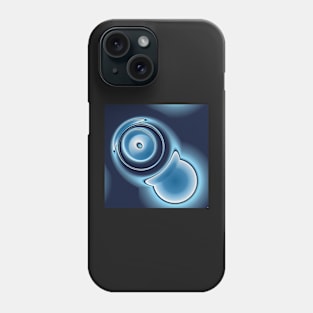 Blue bubbles Phone Case