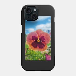 Beautiful Viola Flower Phone Case