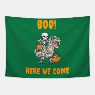 Boo ! Here We Come Tapestry