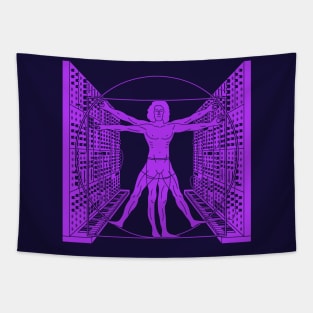 Modular Synthesizer Player Tapestry