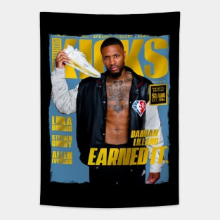 Dame Dolla Slam Mag Tapestry