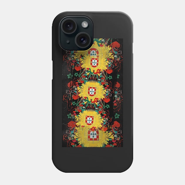 Portuguese folk art Phone Case by Azorean1963