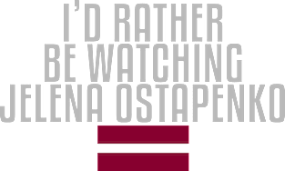 I'd rather be watching Jelena Ostapenko Magnet