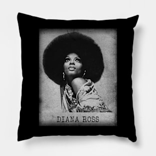 Diana Ross // Minimalist Fanart Tribute Pillow