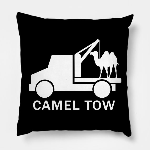 Camel Tow Tshirt Pillow by pboypalaboy