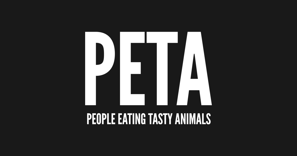 PETA - People Eating Tasty Animals - Funny Parody Peta Shirt - Peta - T-Shirt | TeePublic