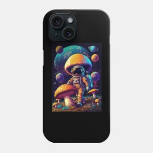 Techno Astronaut T-Shirt - Techno Organism - Catsondrugs.com - Techno, rave, edm, festival, techno, trippy, music, 90s rave, psychedelic, party, trance, rave music, rave krispies, rave flyer Phone Case