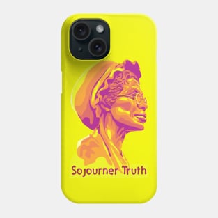 Sojourner Truth Portrait and Quote Phone Case