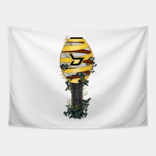 BLOCK B Floral Lightstick kpop Tapestry