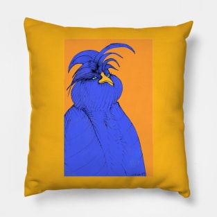 Blue Bird Pillow