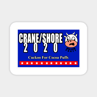 Crane 2020 Mad cow edition Magnet