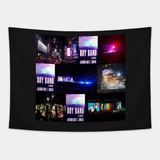 Boy Band Collage Tapestry