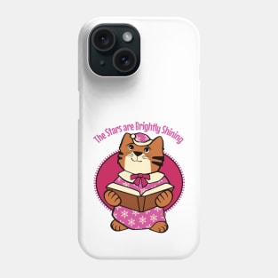 Stars are Brightly Shining Holiday Cat Phone Case