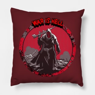 War is Hell Pillow