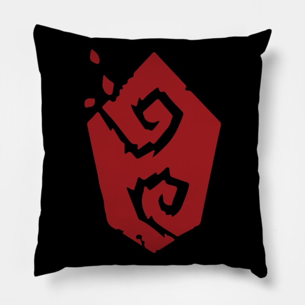 Ward 13 Red Crystal Fanart Pillow by Starquake