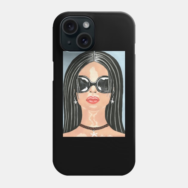 PRETTY Woman Beach Glam Phone Case by SartorisArt1