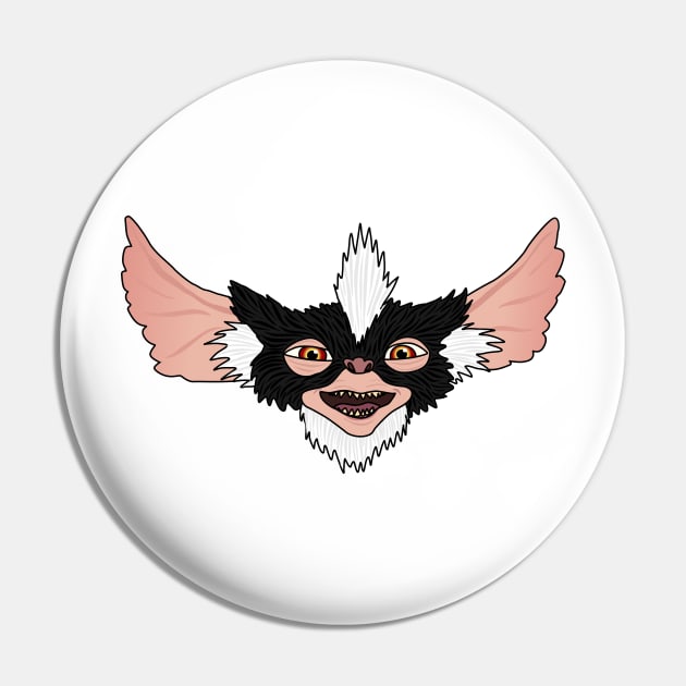 Mohawk Gremlin Pin by Jakmalone