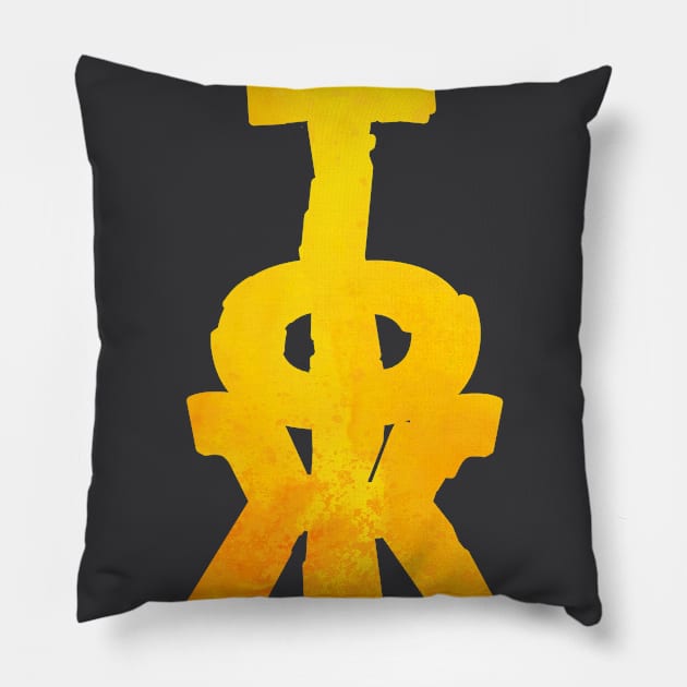 [The_Fourth_Yellow_Sign] Pillow by tfernandesart